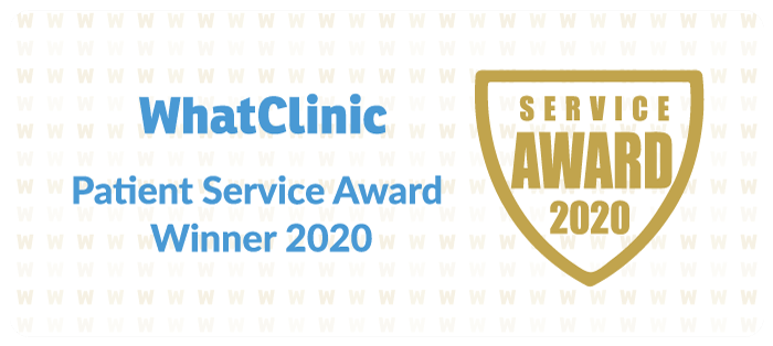 WhatClinic Patient Service Award 2020
